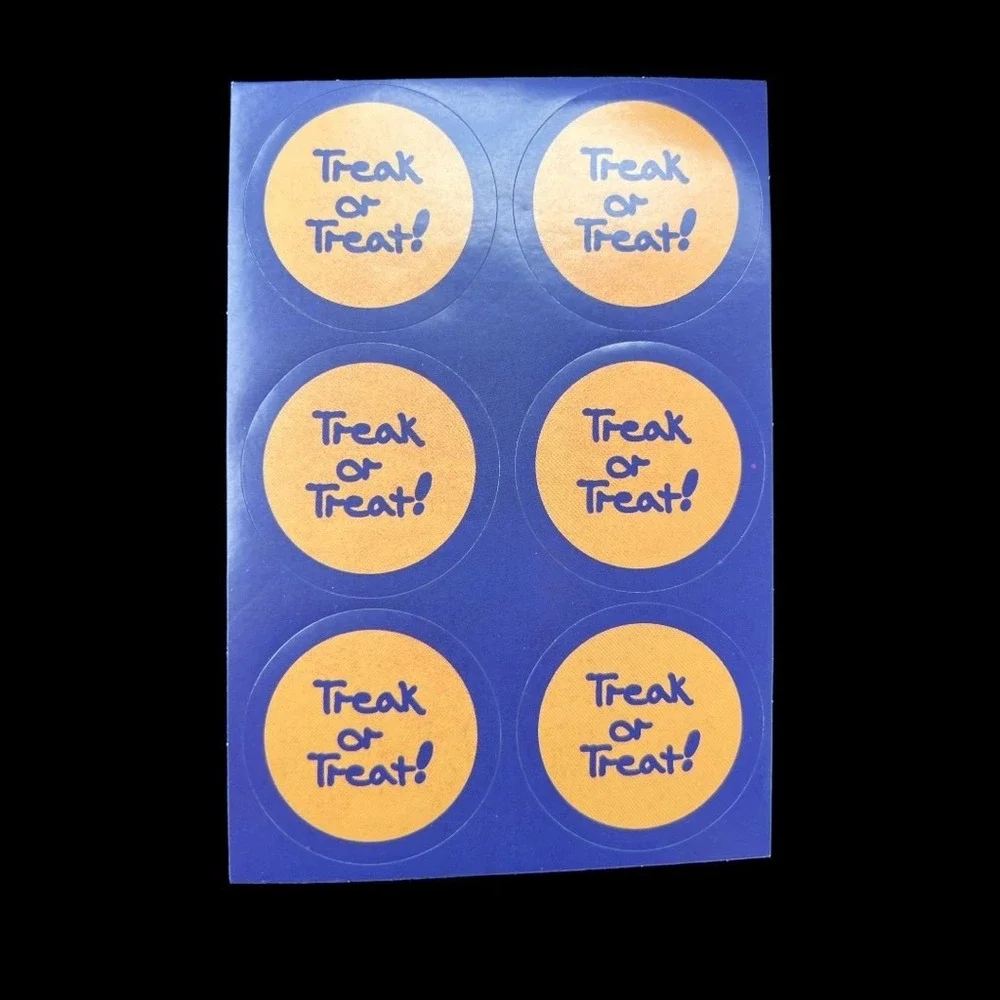 Seasonal Packaging Halloween Cookie‎ Treat Boxes 6 Pk Pumpkin Window New